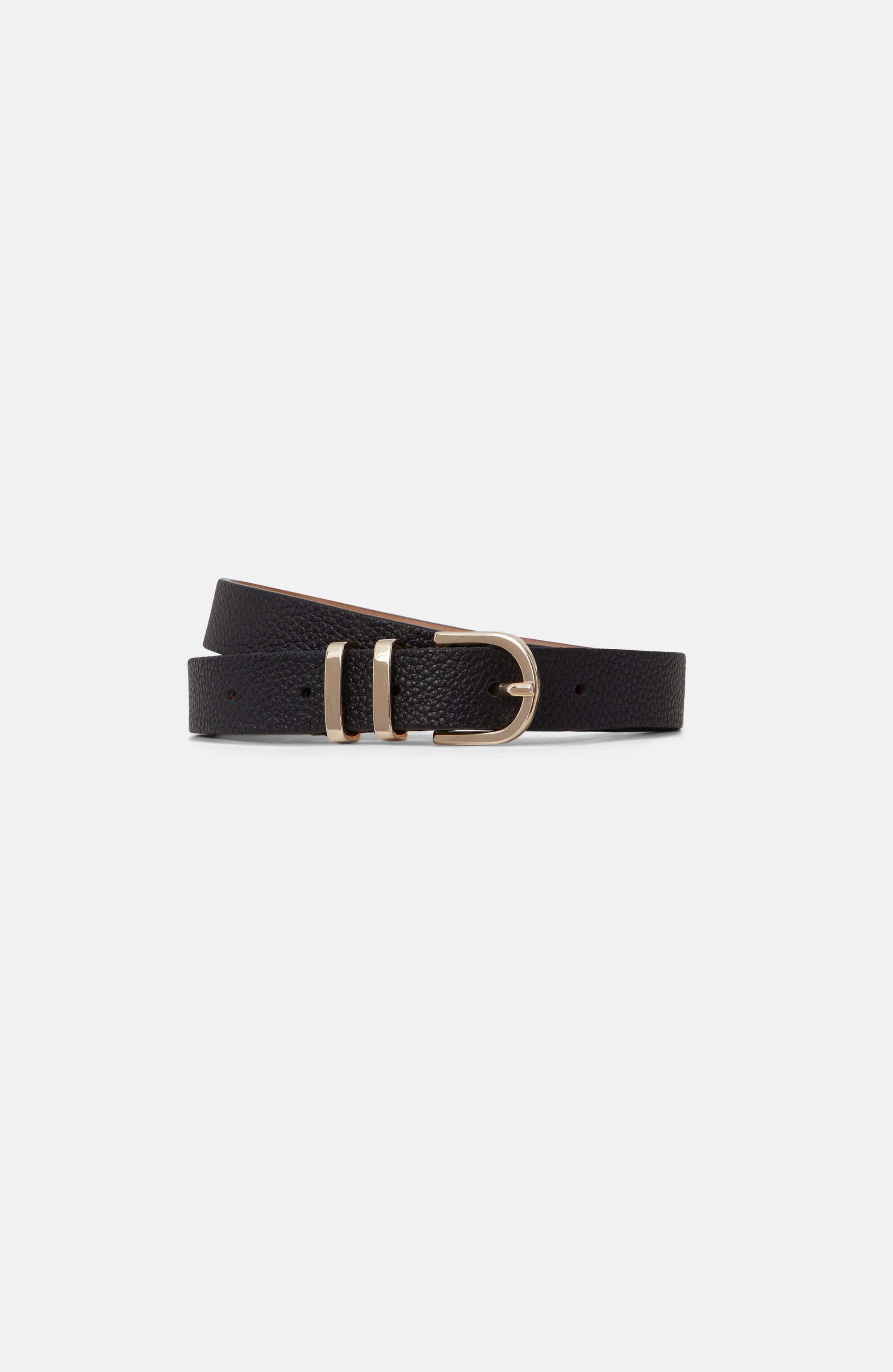 Narrow Leather Belt